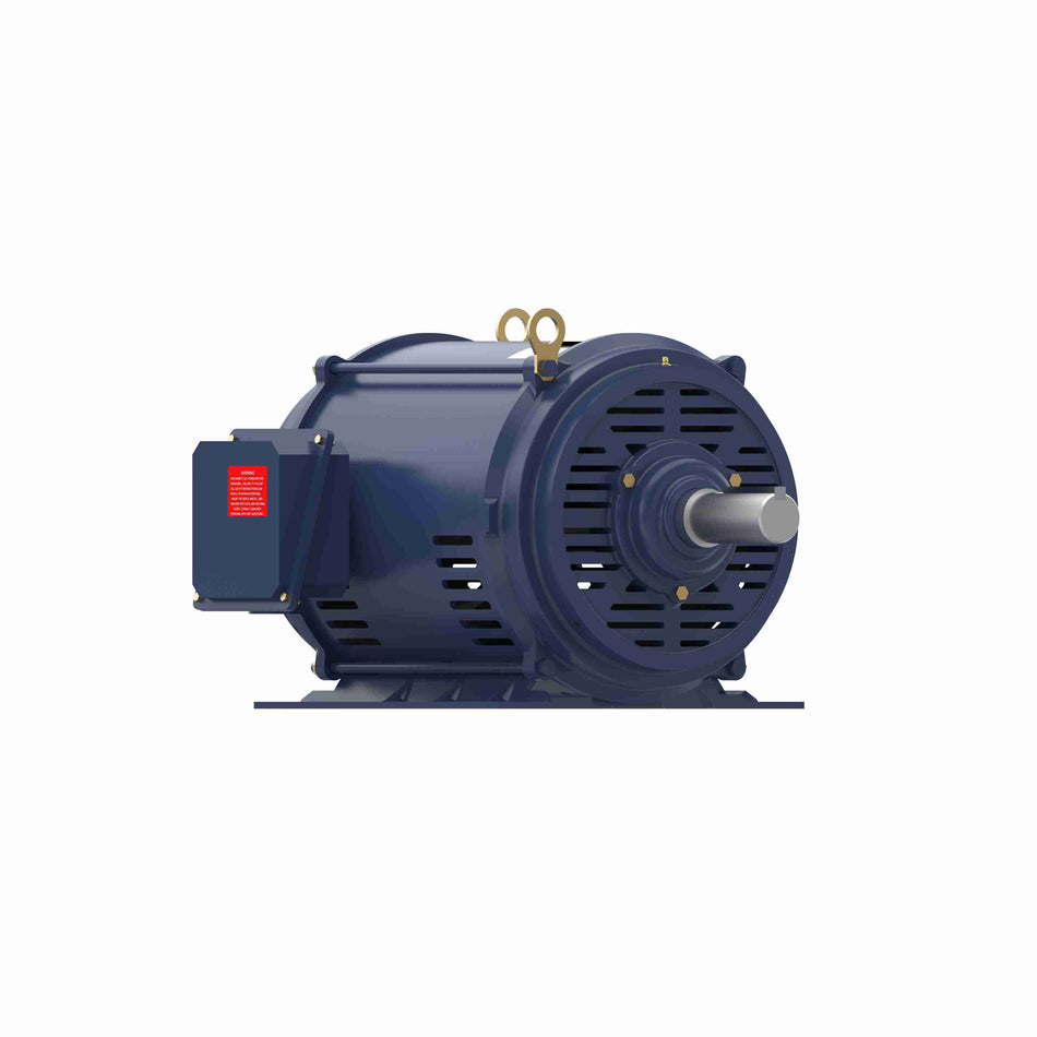 Marathon Electric General Purpose Motor, 25 HP, 3 Ph, 60 Hz, 200 V, 1800 & 1800 RPM, 284T Frame, DP