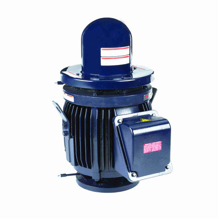 Marathon Electric Vertical Pump Motor, 15 & 10 HP, 3 Ph, 60 & 50 Hz, 230/460 & 190/380 V, 1800 & 1500 RPM, 254TPV Frame, WPI