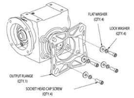 Dodge TIGEAR-2 O/P FLANGE SIZES-23,26 - Dodge