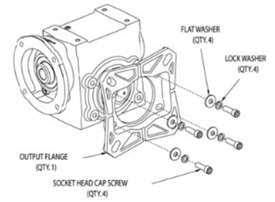 Dodge TIGEAR-2 O/P FLANGE SIZES-30,35 - Dodge