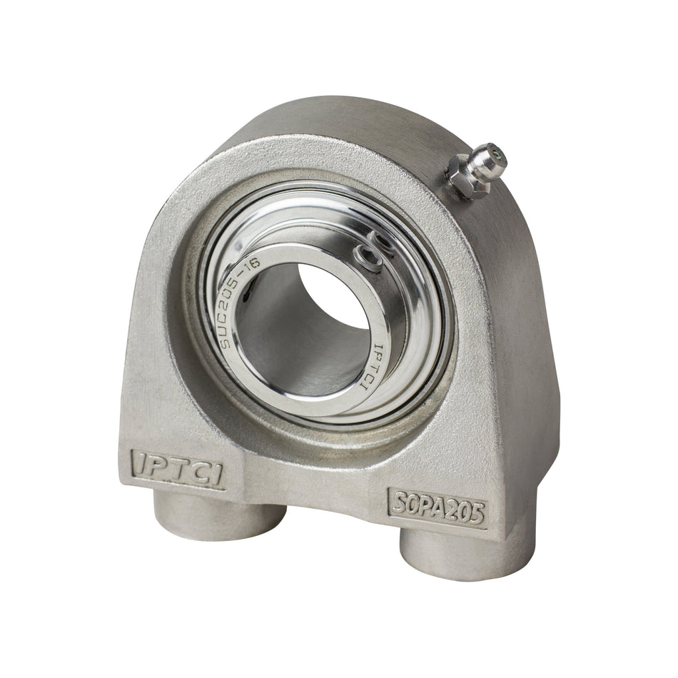IPTCI SUCSOPA206-19 IP69K Tapped Base Pillow Block Ball Bearing Mounted Units