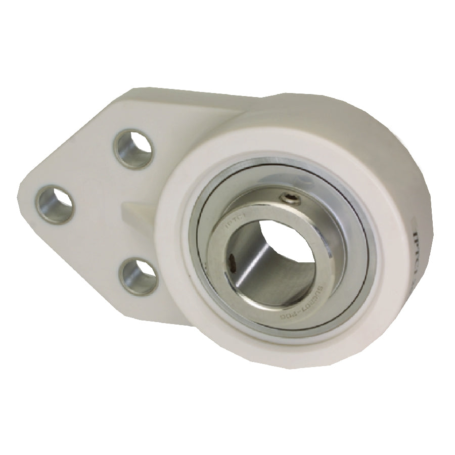 IPTCI SUCTFB204-20MM IP69K 3-Bolt Flange Ball Bearing Mounted Units