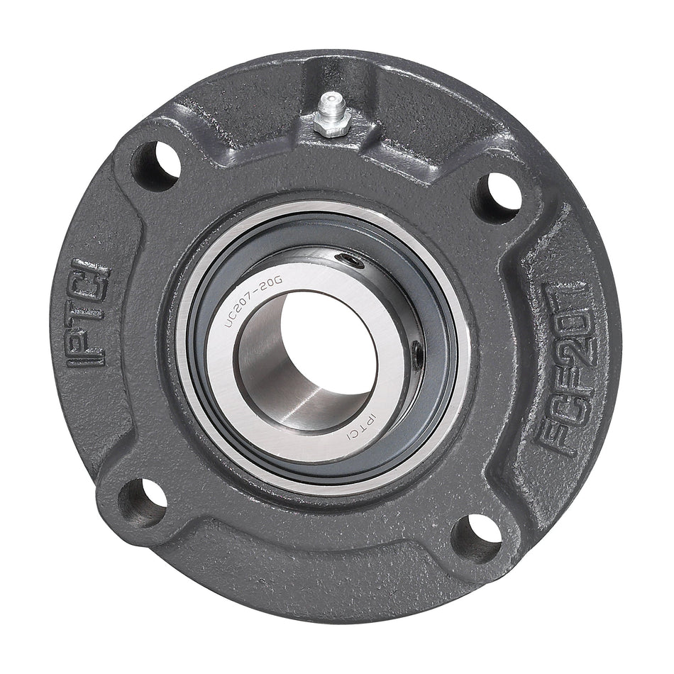 IPTCI UCFCF205-16 Piloted Flange Ball Bearing Mounted Units
