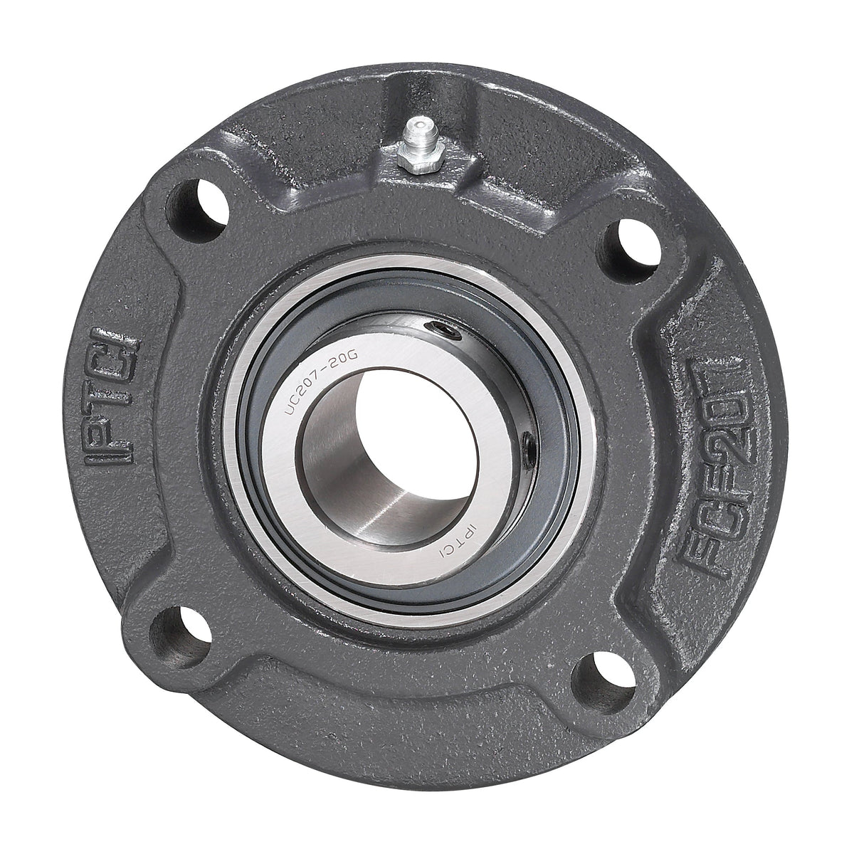 IPTCI UCFCF207-20 Piloted Flange Ball Bearing Mounted Units