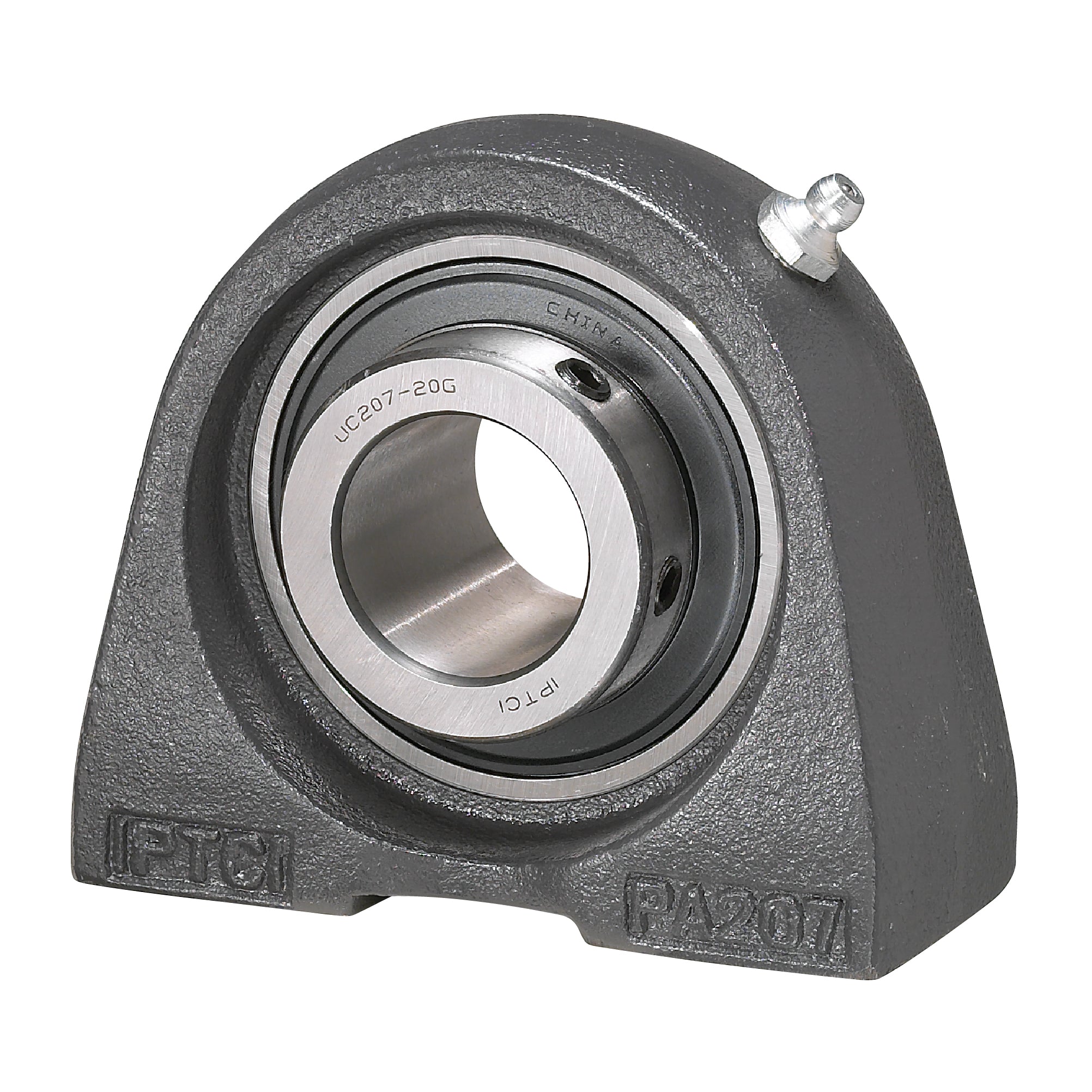 IPTCI HUCPA206-20 Tapped Base Pillow Block Ball Bearing Mounted Units